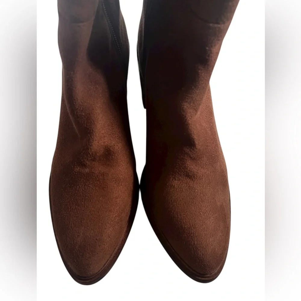 SEYCHELLES Paradise City Over The Knee Boot In Cognac NWOB Size 8.5